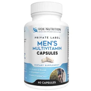 מוכן ספינה Mens מולטי ויטמין תומך שרירים עוזר לשמור על בריאות ערמונית משותף תמיכת נוחות יומי ויטמין עבור גברים