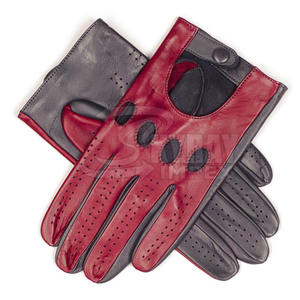 Gants de conduite de qualité supérieure en cuir de vachette Gants de conduite confortables Gants de conduite de qualité supérieure - Product Image 3