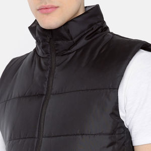 Recién llegado, chaleco acolchado para hombre a bajo precio, transpirable, ligero, personalizado, con impresión de logotipo, chaleco acolchado para hombre, servicio OEM - Product Image 5