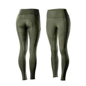 Leggings d'équitation à la mode motif Jodhpur & Breeches et coupe de jodhpur unique créant un boost de style équestre - Product Image 1