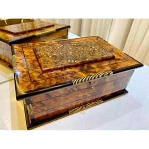 Artesanía de Madera de Tuya Marroquí de Lujo, Hecha a Mano, Raíz de Tuya Natural, Decoración Tradicional Marroquí para el Hogar, Regalo - Product Image 1