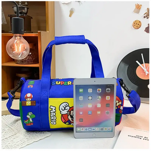 For Super <b>Mario</b> Bros Promotional Tote <b>Bag</b> Comfortable Shoulder Sac Bandoulire - Product Image 4
