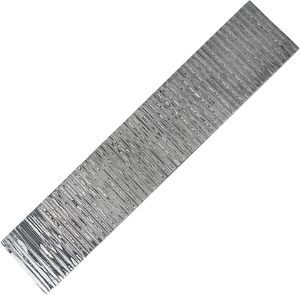 High Quality Custom Damascus Steel Billet Handmade <b>Ladder</b> Pattern Multipurpose Knife <b>Wood</b> Push Button Blade for DIY Use OEM - Product Image 5