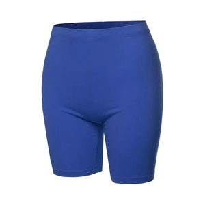 Short femme taille haute Short d'entraînement extensible doux avec logo personnalisé vêtements de sport respirants décorés avec bouton à nœud à motif - Product Image 1