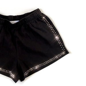 Pantalones cortos hechos a medida con diamantes de imitación Sparkly Clubwear Slim Fit Summer Design OEM Disponible ahora - Product Image 6