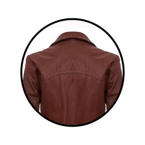 แจ็กเก็ตหนังแท้สำหรับผู้ชายแขนยาวดีไซน์ใหม่ล่าสุด - Product Image 6