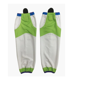 Chaussettes en polyester de hockey sur glace de qualité supérieure avec logo personnalisé Chaussettes en polyester de hockey sur glace de style et avec logo personnalisés - Product Image 5