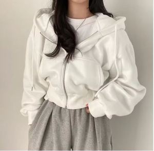 Sudadera con capucha de gran tamaño para mujer, tela de lana de algodón, bordado 3D, tinte de corbata, Color personalizado, OEM, logotipo personalizado, suministro al por mayor de fábrica - Product Image 6