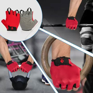 2023 gants de gymnastique demi-doigt en cuir respirant soutien d'entraînement d'haltérophilie pour la gymnastique et l'entraînement - Product Image 5
