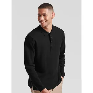 Premium <b>Long</b> <b>Sleeve</b> <b>Polo</b> <b>Shirts</b> Custom Merchandising for Promotional Purposes - Product Image 5