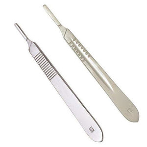 Scalpel chirurgical personnalisable en acier inoxydable à alimentation manuelle, taille sur mesure, instruments chirurgicaux de base BP - Product Image 4