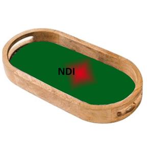 Bandeja de ratán decorativa hecha a mano, bandejas decorativas para servir de ratán, suministros para restaurante y Hotel, bandeja para servidor de alimentos - Product Image 6