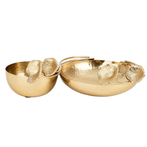 Cuenco de centro de mesa de decoración antigua, diseño atractivo, flor de Metal plateado, cuenco decorativo para servir frutas para artículo de regalo festivo - Product Image 3