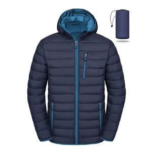 Hooded <b>Packable</b> Down <b>Jacket</b> Winter Lightweight Water-Resistant Bomber Puffer Men's Plus Size <b>Jackets</b> DDP Shipping - Product Image 6