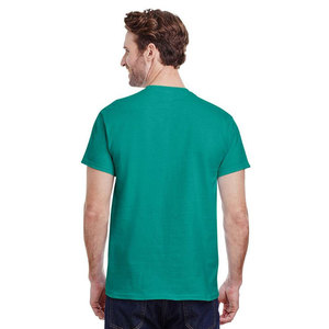 Nouveaux t-shirts unis respirants 100% coton personnalisés pour hommes - Product Image 2