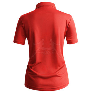 Camisetas Polo transpirables de secado rápido para mujer, camisetas Polo Moq bajo de etiqueta privada para mujer a la venta - Product Image 2
