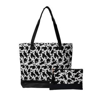 กระเป๋าผ้าแคนวาสลายตารางหมากรุกสำหรับผู้หญิง  กระเป๋าถือสะพายไหล่ลายตารางหมากรุก  สำหรับช้อปปิ้งและเดินทาง  พร้อมโลโก้แบบกำหนดเอง - Product Image 4