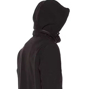 High Quality Premium Softshell <b>Jacket</b> Custom Logo <b>Men's</b> Winter Stand Collar Front Eco-Friendly Breathable Lightweight for Sale - Product Image 3