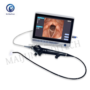 Sistema de Broncoscópio Eletrônico Veterinário com Vídeo para Intubação Visual e Endoscopia Flexível para Exame de Aspiração de Vias Aéreas em UTI Animal - Product Image 4