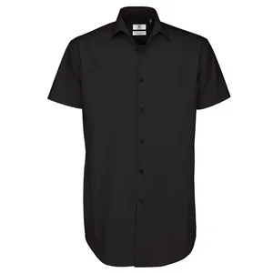 Camisa Polo Corporativa Negra para Hombre, Artículos Promocionales SSL para Hombre - Product Image 3