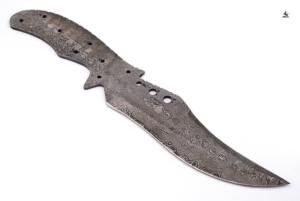 Couteau forgé à la main vierge à lame damas personnalisable avec support OEM disponible - Product Image 2