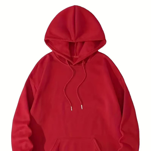 Sudadera con capucha de lana con diseño de nuevo estilo, Sudadera con capucha de lana ligera, ropa de invierno de calidad Premium para hombre, jersey básico, mezcla de algodón - Product Image 1