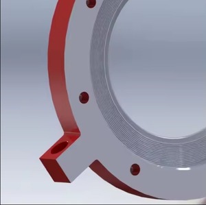 Anneaux filetés en acier inoxydable fabriqués sur mesure équipement lourd industriel fixation applications d'écrou hydraulique fournisseur en vrac - Product Image 6