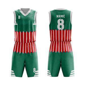 Vêtements de sport Ensembles d'uniformes de basket-ball de haute qualité Maillot personnalisé utilisant l'uniforme de basket-ball de sublimation par transfert de chaleur - Product Image 1