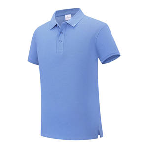Polo en coton personnalisé avec logo brodé, design imprimé, nouveau, vêtements de travail personnalisés, manches courtes, 240g, col polo - Product Image 5