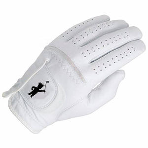 Vêtements de sport, gants de golf en cuir de mouton de qualité supérieure, vêtements pour hommes, gants en tissu respirant avec logo personnalisé - Product Image 1