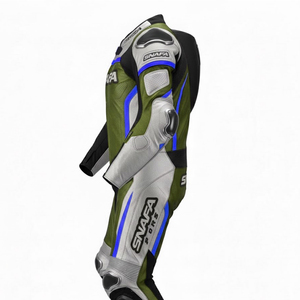 Traje de carreras de cuero de motocicleta personalizado Último estilo Traje de carreras de motorista de cuero genuino Nuevo diseño Traje de cuero de motocicleta - Product Image 3