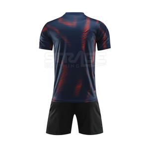 Uniforme de Fútbol de Alta Calidad, Talla Grande, 100% Poliéster, Ligero, de Secado Rápido, Transpirable y Personalizable - Product Image 2