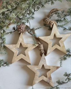 Classic Wooden Christmas <b>Hanging</b> <b>Ornament</b> Ideal For Rustic Christmas Tree Decoration And Thoughtful Holiday Gifts - Product Image 3