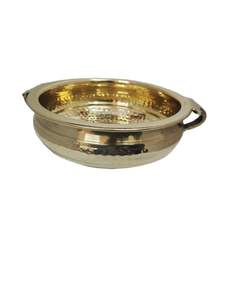 Finest Quality Solid Brass Soup Bowl Ramadan Table <b>Decoration</b> Serving With Flower Designing Stand <b>for</b> Wholesale Suppliers - Product Image 6