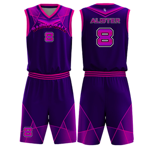 Ensemble complet personnalisable de vêtements de sport de basket-ball respirants Plus Size Option Concevez vos propres uniformes d'été BSCI Wholesale - Product Image 3
