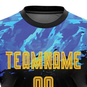 Créez votre propre tenue d'équipe, maillot de football en sublimation, imprimé, léger, respirant, séchage rapide, 100% polyester, vente en gros, haute qualité - Product Image 6