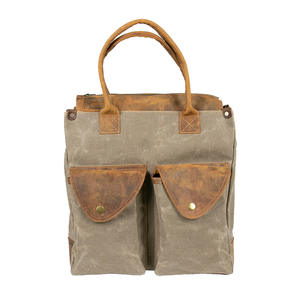 Bolsa de Cuero para Exteriores, Tela Panamá de Alta Calidad, Resistente al Agua, Estilo Vintage, Hecha en Turquía, Venta al por Mayor - Product Image 1