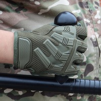 Gants tactiques de sport de plein air de haute qualité en gros, pour moto, hommes, écran tactile, airsoft, chasse, camouflage, cyclisme, couleur noire