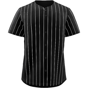 Best Selling High Quality Cheap Sportswear Color Customize Stripe Blank <b>Baseball</b> Jerseys With Scooped Bottom Stripes <b>Tee</b> - Product Image 5