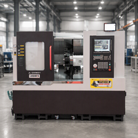 Centre d'usinage CNC à double broche avec tourelle simple pour usinage multi-processus et stabilité pour usinage complet à une seule pince