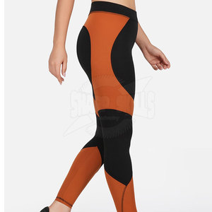 Estilo de moda Sólido Cintura media Alta calidad Mujeres Leggings Yoga Entrenamiento Fitness Wear Secado rápido Tallas grandes Precio al por mayor en stock - Product Image 2