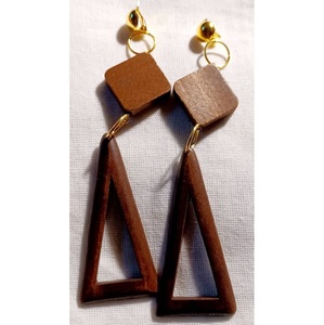 Boucles d'oreilles en bois Commande en gros du fournisseur - Product Image 6