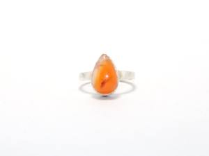 Natural Carnelian <b>Rings</b> <b>Indian</b> Jewelry Custom Made Handmade <b>Rings</b> 925 Sterling Silver Wholesale Jewelry Manufacturer - Product Image 3