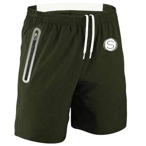 Short en maille à imprimé bouffant 100% coton avec motif léopard Athletic Fitness Workout Gym Joggers - Product Image 5