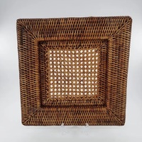 Napperons en raphia tissés à la main de style Boho Tapis de table naturels pour mariages et restaurants Commande minimum 100 pièces