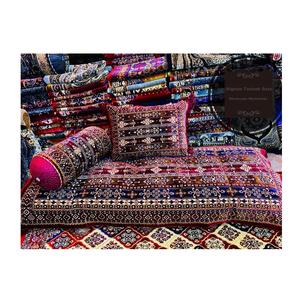 Ensemble de housses de coussin et d'oreillers de Style turc Toshak | Toshak sièges arabes plancher Oriental sièges de sol - Product Image 1