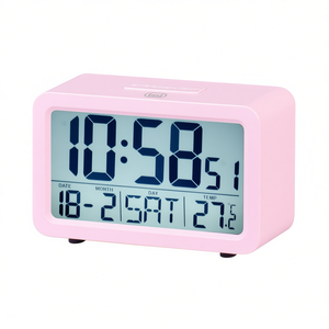 Reloj de Mesa Inteligente Rosa Trevi Sveglia SLD 3P60 con Diseño Elegante Modelo 0SL3P6008 - Product Image 2