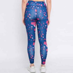 Mallas sin costuras de cintura alta con logotipo personalizado, fabricante de gimnasio de yoga ecológico de talla grande con bolsillo anticelulítico para levantar glúteos - Product Image 4