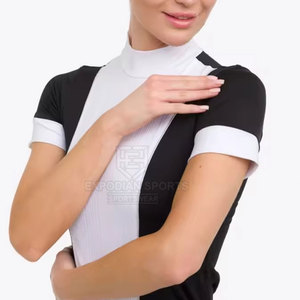 OEM Services Unique Design Horse Riding Shirts High Quality <b>Low</b> MOQ Horse Riding Shirts For <b>Women</b> - Product Image 2