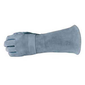 ถุงมือหนังวัวทนไฟสำหรับงานเชื่อม ป้องกันอุตสาหกรรม ทนไฟ ป้องกันความปลอดภัยในการทำงาน - Product Image 5